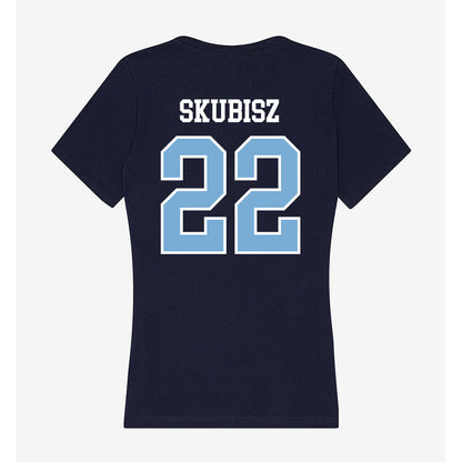 UNC - NCAA Women's Field Hockey : Merritt Skubisz - Women's V-Neck T-Shirt-1