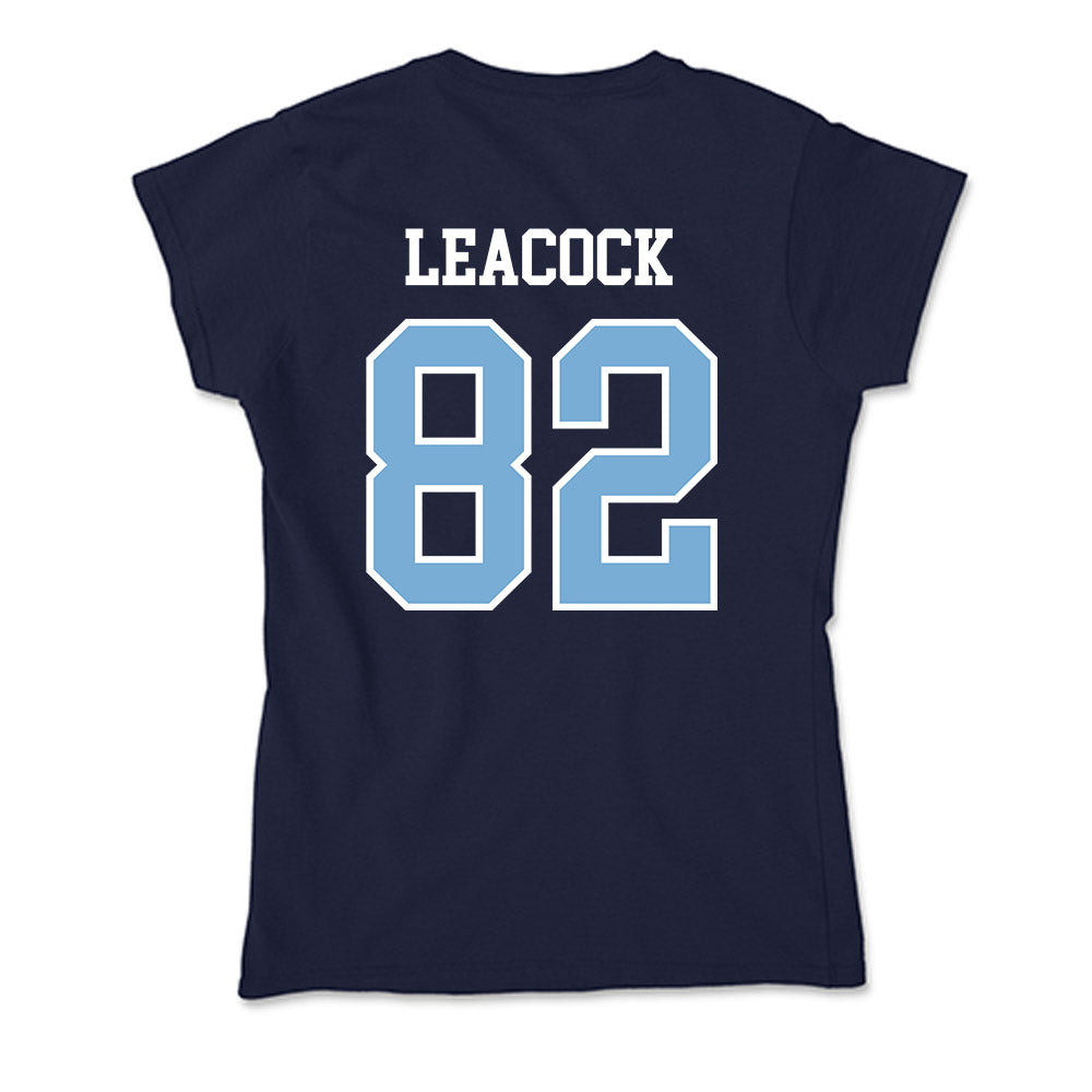 UNC - NCAA Football : Nathan Leacock - Soft Style Women’s T-Shirt-1