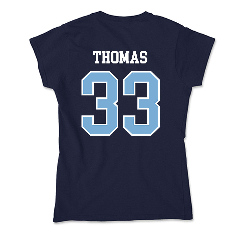 UNC - NCAA Women's Soccer : Olivia Thomas - Soft Style Women’s T-Shirt-1