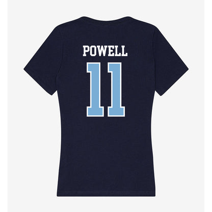 UNC - NCAA Men's Basketball : Jonathan Powell - Women's V-Neck T-Shirt-1