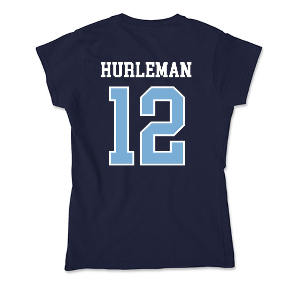 UNC - NCAA Women's Lacrosse : Audrey Hurleman - Soft Style Women’s T-Shirt-1