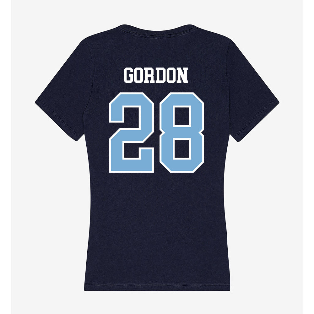 UNC - NCAA Football : Jamarrion Gordon - Women's V-Neck T-Shirt-1