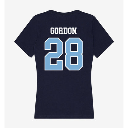 UNC - NCAA Football : Jamarrion Gordon - Women's V-Neck T-Shirt-1