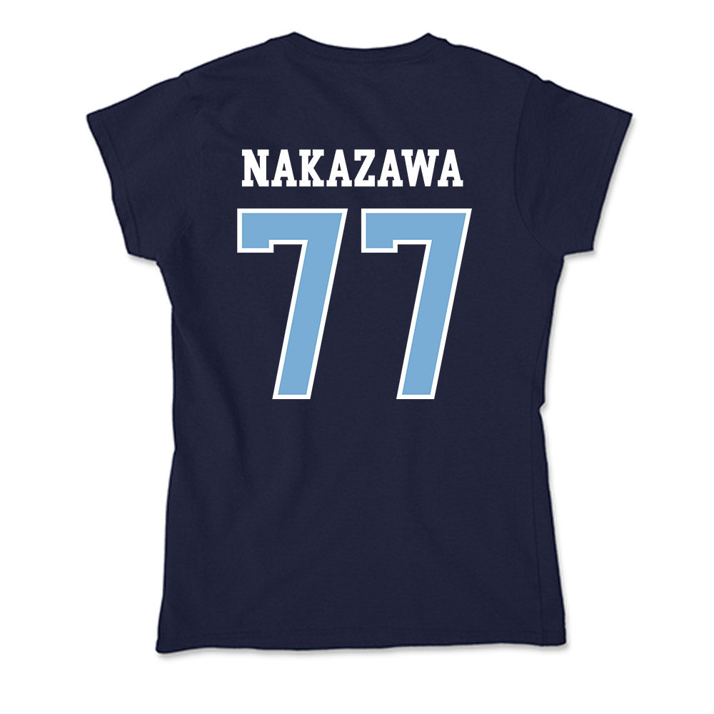 UNC - NCAA Women's Lacrosse : Negai Nakazawa - Soft Style Women’s T-Shirt-1