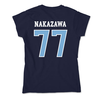 UNC - NCAA Women's Lacrosse : Negai Nakazawa - Soft Style Women’s T-Shirt-1
