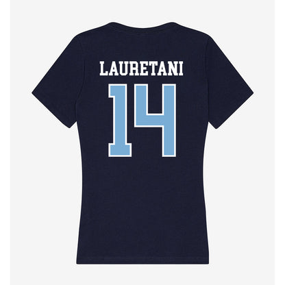 UNC - NCAA Women's Lacrosse : Gabby Lauretani - Women's V-Neck T-Shirt-1
