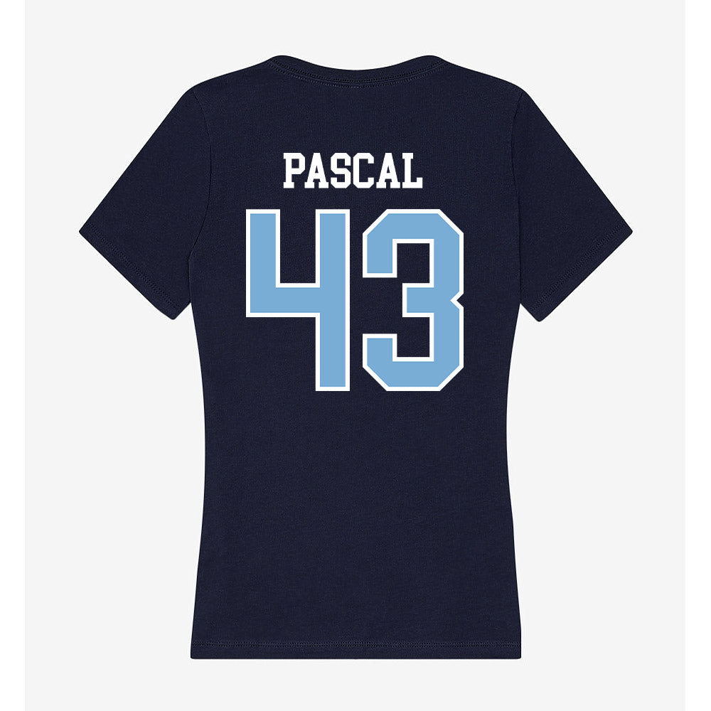 UNC - NCAA Football : Lantz Pascal - Women's V-Neck T-Shirt-1