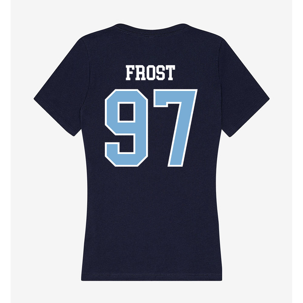 UNC - NCAA Softball : Kendall Frost - Women's V-Neck T-Shirt-1