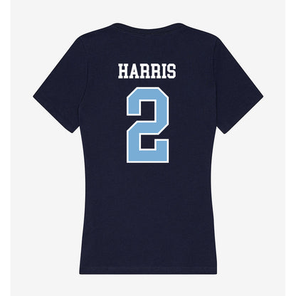 UNC - NCAA Women's Basketball : Nyla Harris - Women's V-Neck T-Shirt-1