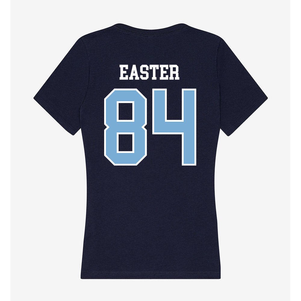 UNC - NCAA Football : Shamar Easter - Women's V-Neck T-Shirt-1