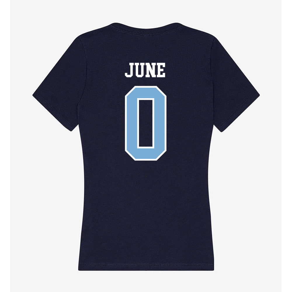 UNC - NCAA Football : Demon June - Women's V-Neck T-Shirt-1