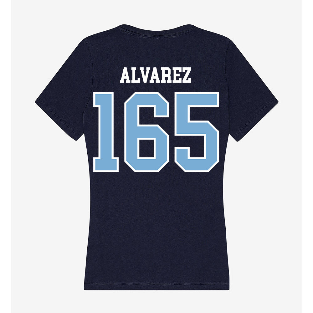 UNC - NCAA Wrestling : Omaury Alvarez - Women's V-Neck T-Shirt-1