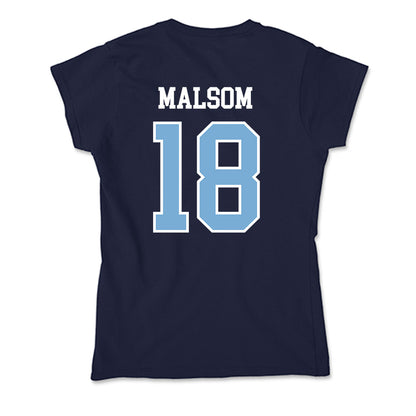UNC - NCAA Women's Soccer : Lauren Malsom - Soft Style Women’s T-Shirt-1
