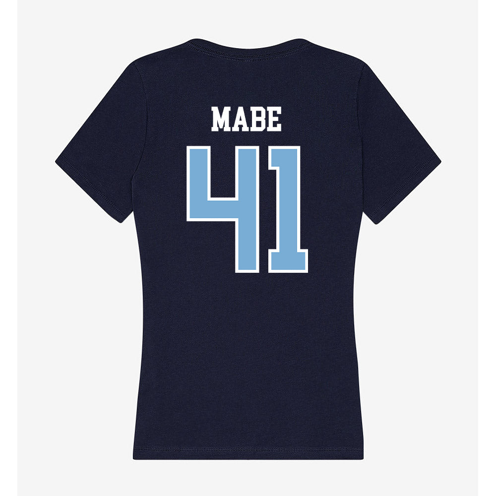 UNC - NCAA Baseball : Justin Mabe - Women's V-Neck T-Shirt-1