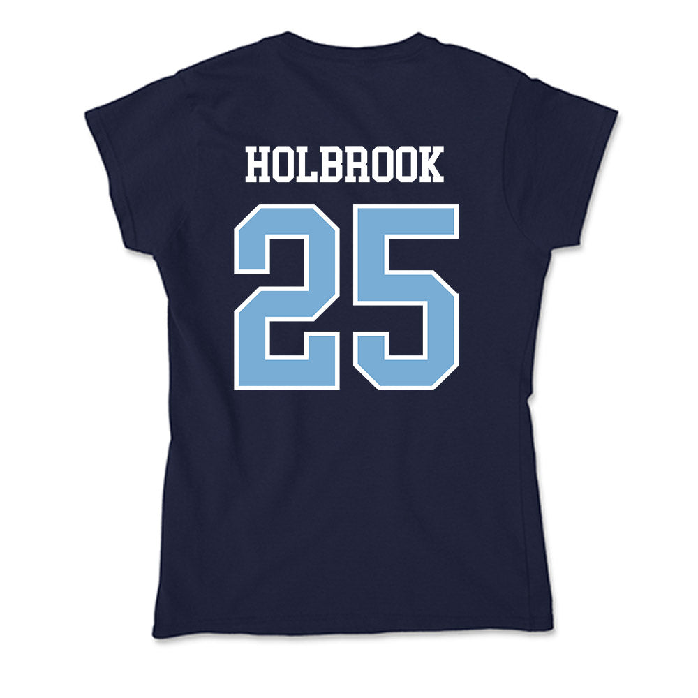 UNC - NCAA Men's Basketball : John Holbrook - Soft Style Women’s T-Shirt-1