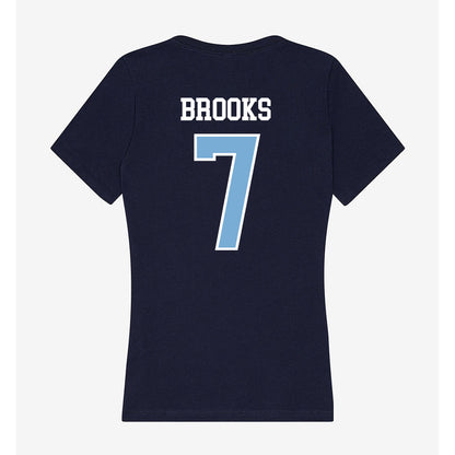 UNC - NCAA Women's Basketball : Nyla Brooks - Women's V-Neck T-Shirt-1