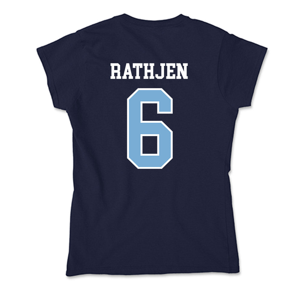 UNC - NCAA Women's Lacrosse : Charlotte Rathjen - Soft Style Women’s T-Shirt-1