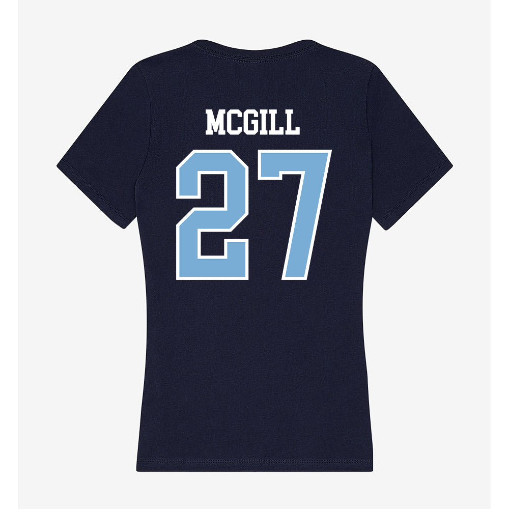 UNC - NCAA Football : Jaylen McGill - Women's V-Neck T-Shirt-1