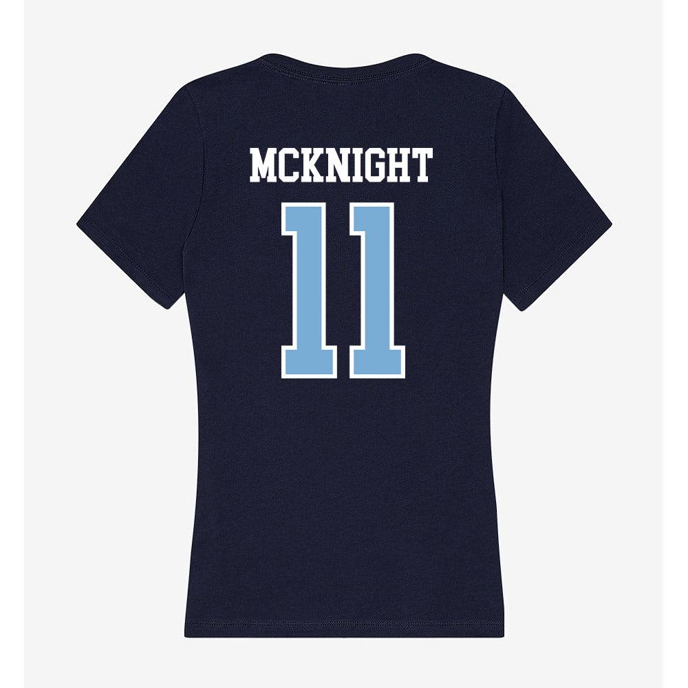 UNC - NCAA Baseball : Matt McKnight - Women's V-Neck T-Shirt-1