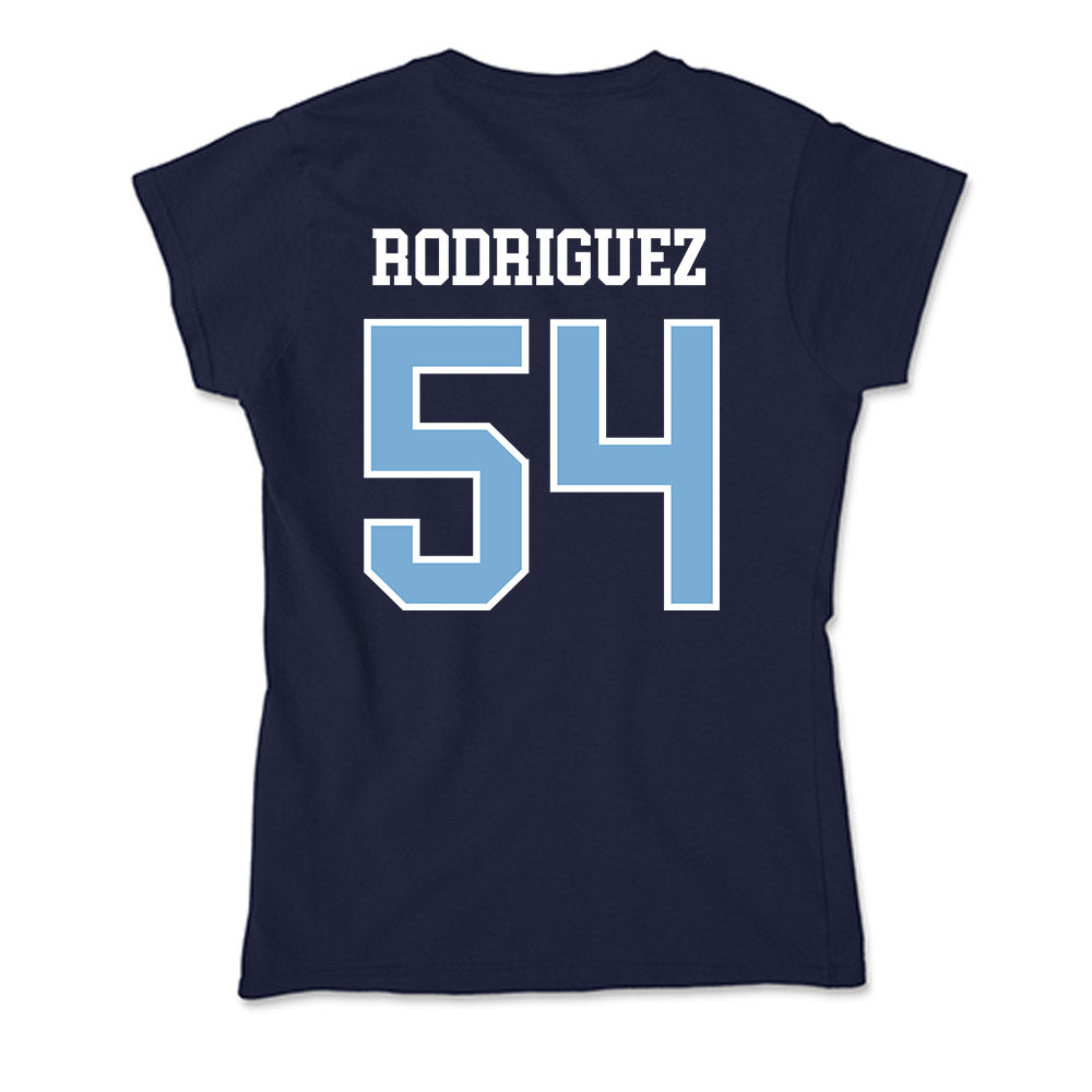 UNC - NCAA Football : Jonah Rodriguez - Soft Style Women’s T-Shirt-1