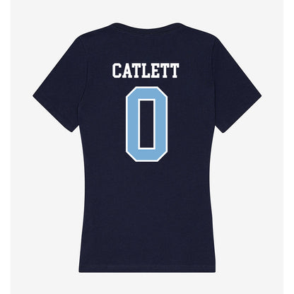 UNC - NCAA Men's Soccer : Coleman Catlett - Women's V-Neck T-Shirt-1