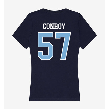 UNC - NCAA Football : William Conroy - Classic Shersey Women's V-Neck T-Shirt-1