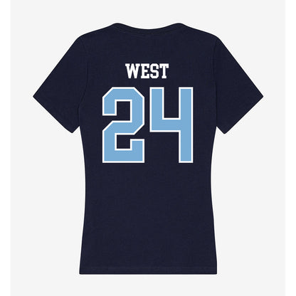 UNC - NCAA Women's Volleyball : Addison West - Women's V-Neck T-Shirt-1