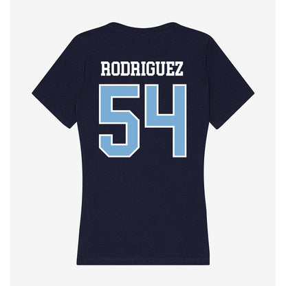UNC - NCAA Football : Jonah Rodriguez - Women's V-Neck T-Shirt-1
