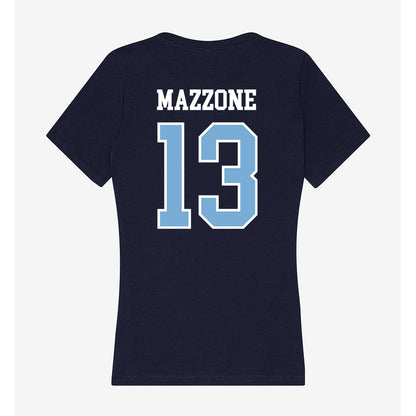 UNC - NCAA Football : DJ Mazzone - Women's V-Neck T-Shirt-1