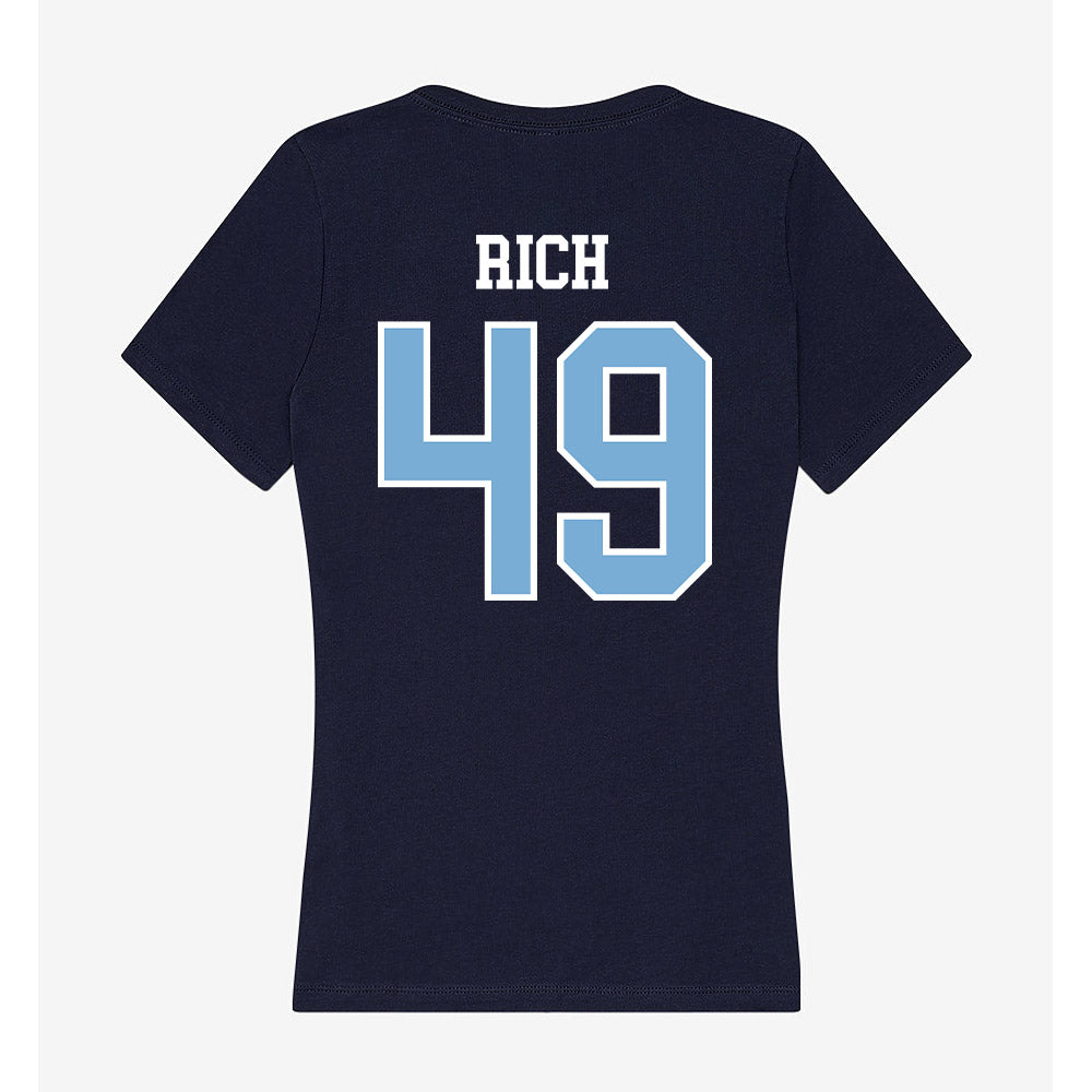 UNC - NCAA Baseball : Amos Rich - Women's V-Neck T-Shirt-1