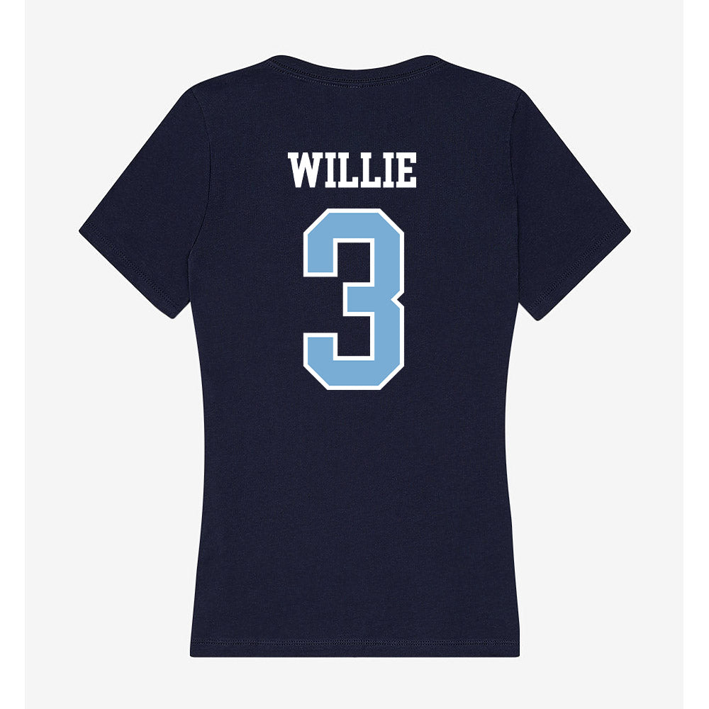 UNC - NCAA Football : Ade Willie - Women's V-Neck T-Shirt-1