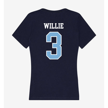UNC - NCAA Football : Ade Willie - Women's V-Neck T-Shirt-1
