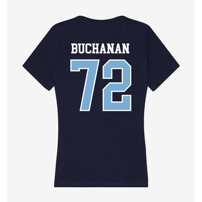 UNC - NCAA Football : Eidan Buchanan - Women's V-Neck T-Shirt-1