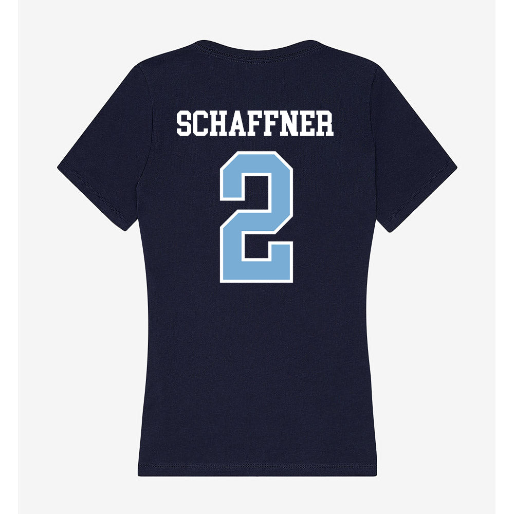 UNC - NCAA Baseball : Jake Schaffner - Women's V-Neck T-Shirt-1