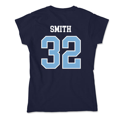 UNC - NCAA Men's Basketball : Evan Smith - Soft Style Women’s T-Shirt-1