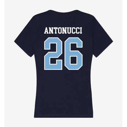 UNC - NCAA Women's Soccer : Scottie Antonucci - Women's V-Neck T-Shirt-1