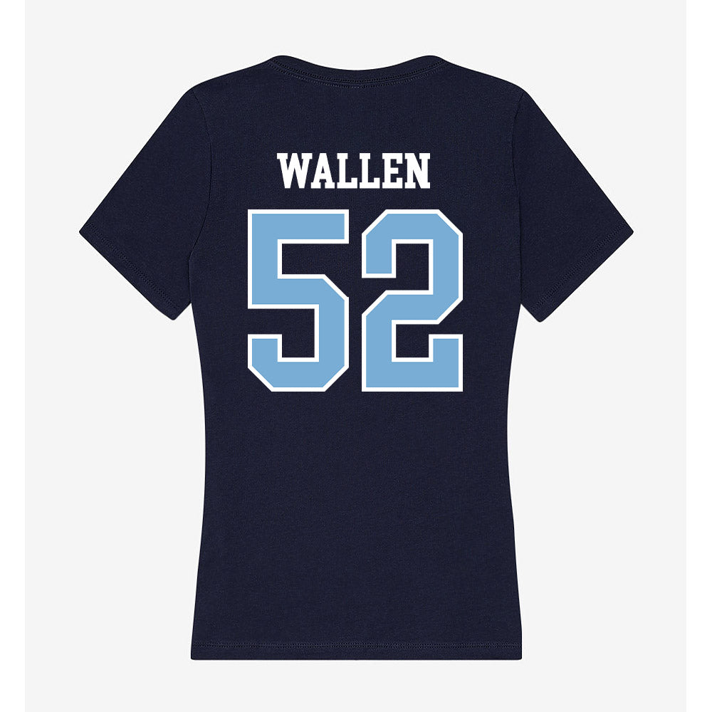 UNC - NCAA Baseball : Andrew Wallen - Women's V-Neck T-Shirt-1