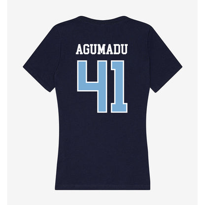 UNC - NCAA Football : Jonathan Agumadu - Women's V-Neck T-Shirt-1