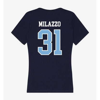 UNC - NCAA Men's Soccer : Cristian Milazzo - Classic Shersey Women's V-Neck T-Shirt-1