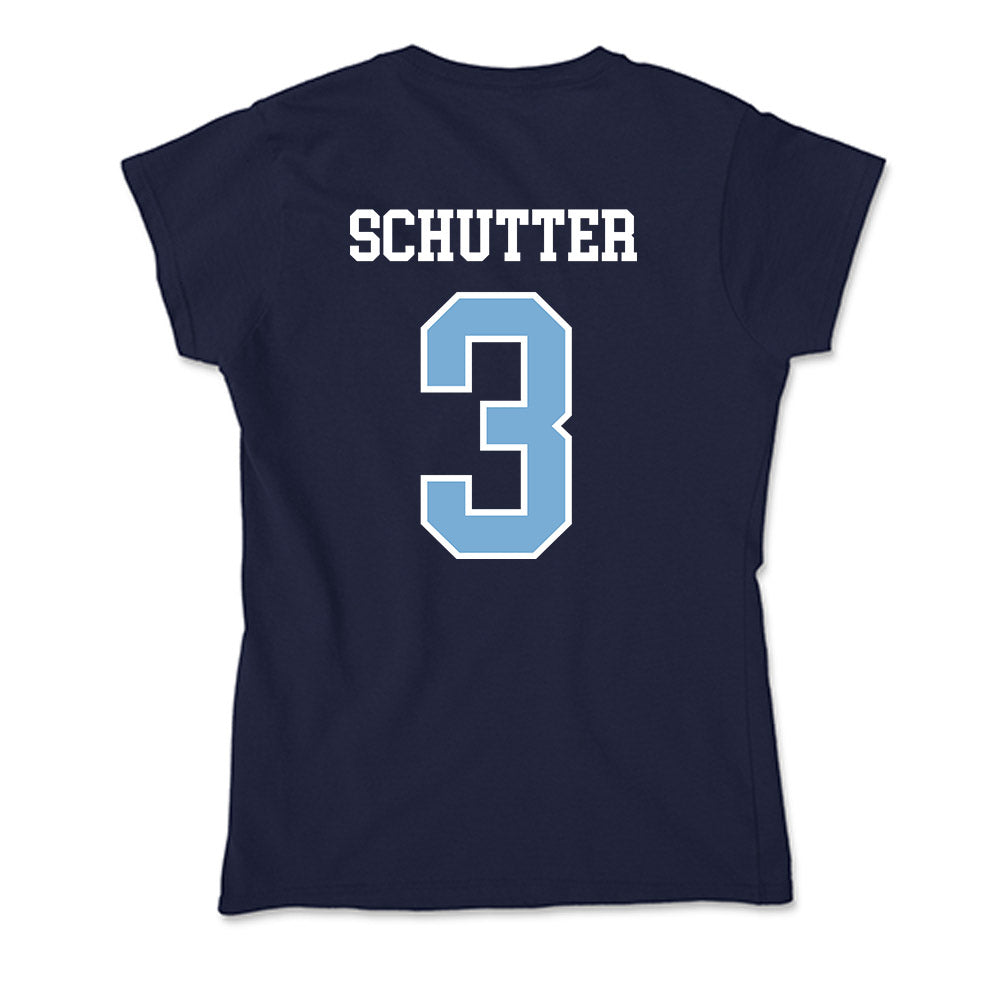 UNC - NCAA Women's Volleyball : Lauren Schutter - Soft Style Women’s T-Shirt-1
