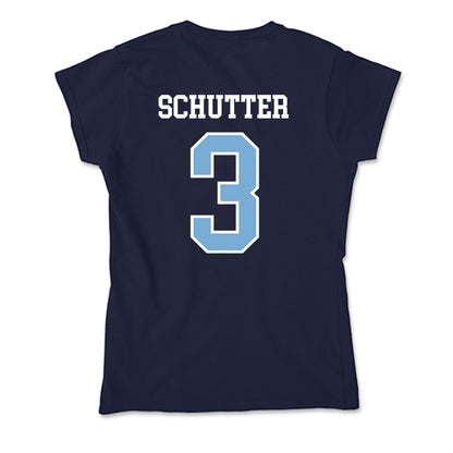 UNC - NCAA Women's Volleyball : Lauren Schutter - Soft Style Women’s T-Shirt-1