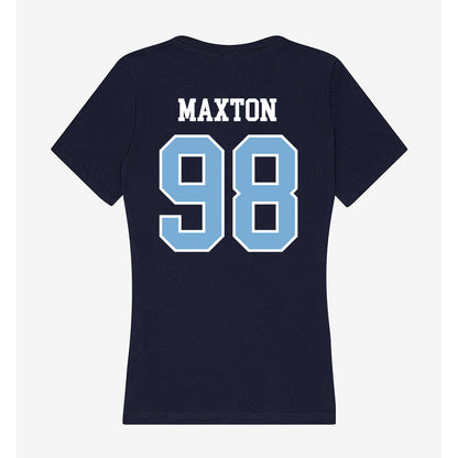 UNC - NCAA Softball : Carly Maxton - Women's V-Neck T-Shirt-1
