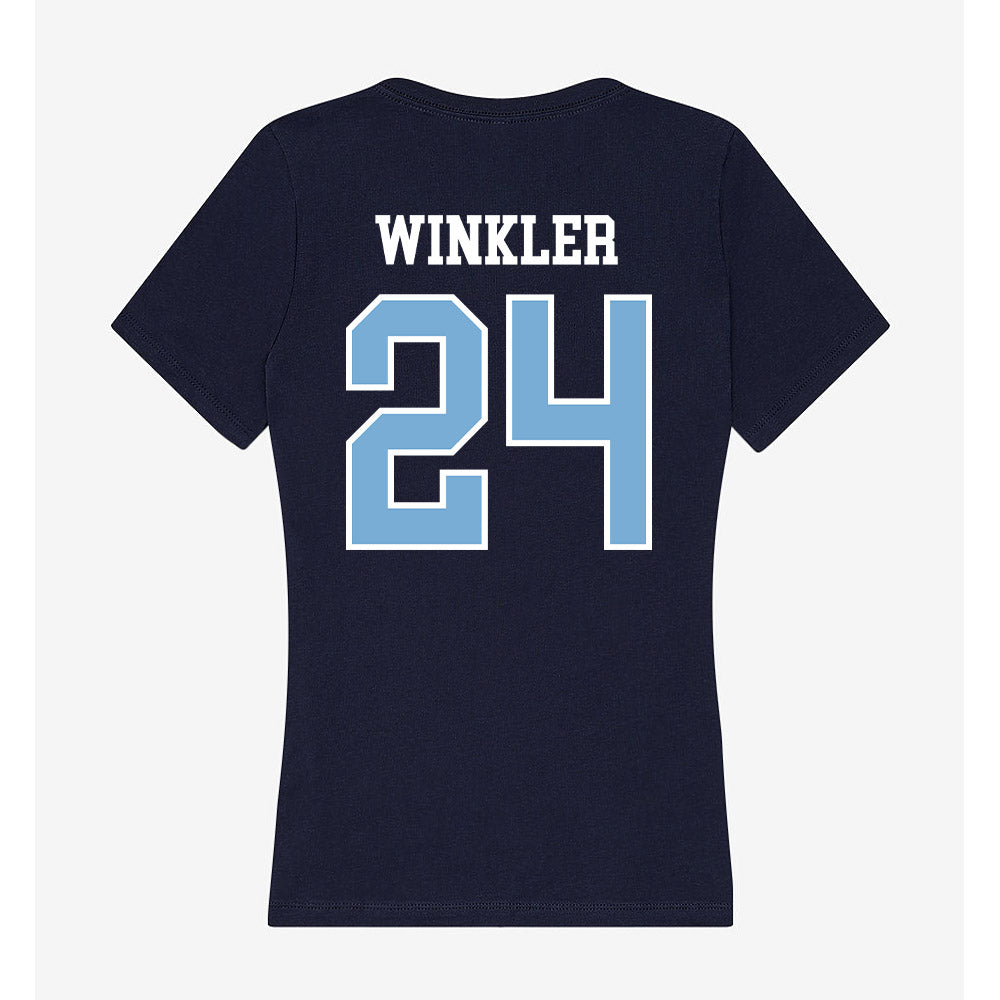 UNC - NCAA Women's Lacrosse : Grace Winkler - Women's V-Neck T-Shirt-1