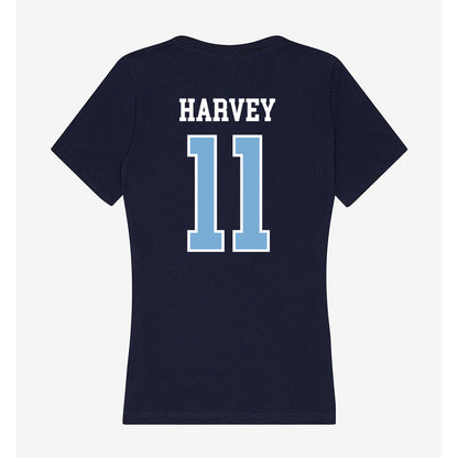 UNC - NCAA Football : Jaylen Harvey - Classic Shersey Women's V-Neck T-Shirt-1