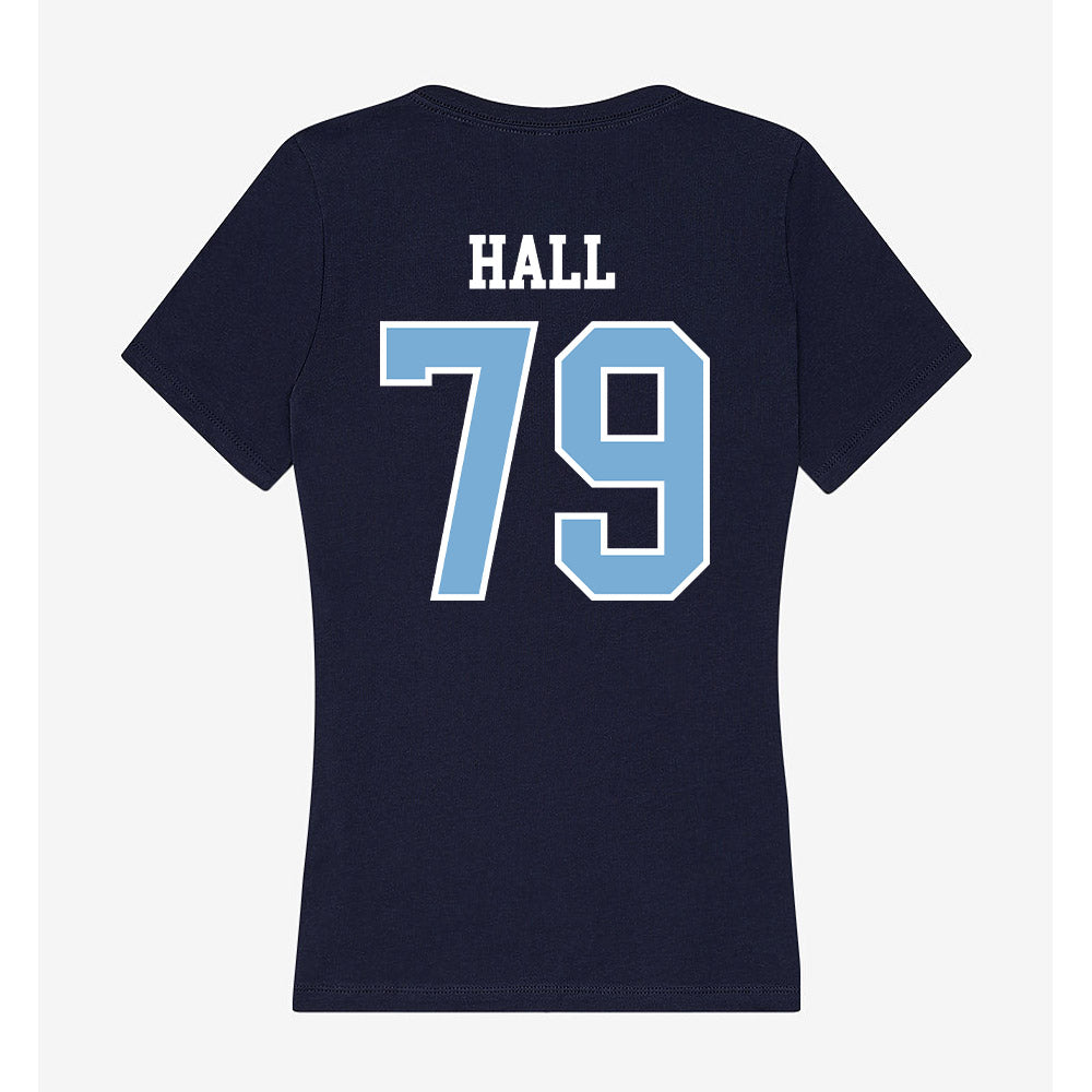 UNC - NCAA Football : Anthony Hall - Women's V-Neck T-Shirt-1