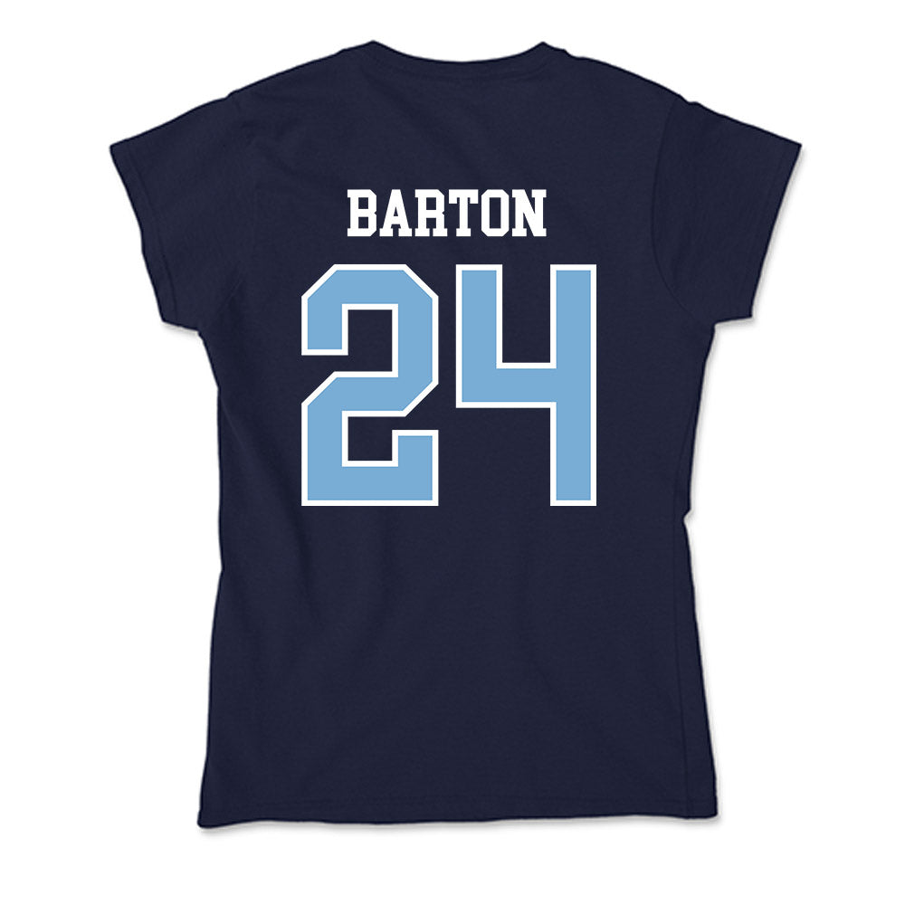 UNC - NCAA Men's Lacrosse : Jack Barton - Soft Style Women’s T-Shirt-1