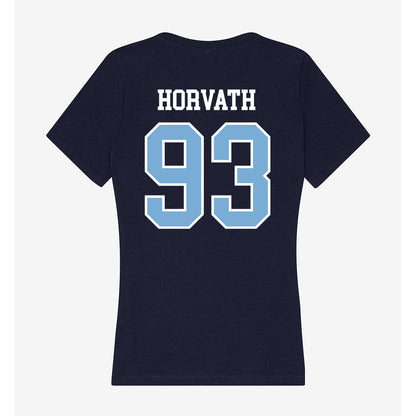 UNC - NCAA Football : Jacob Horvath - Women's V-Neck T-Shirt-1