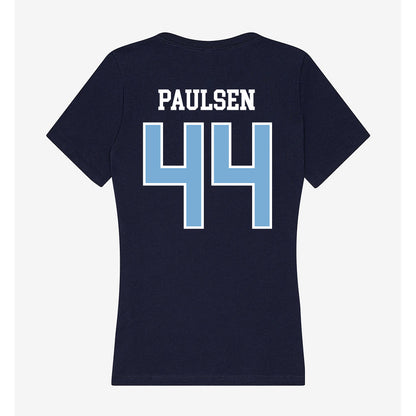 UNC - NCAA Baseball : Erik Paulsen - Women's V-Neck T-Shirt-1