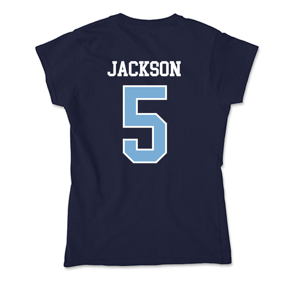 UNC - NCAA Football : Kaleb Jackson - Soft Style Women’s T-Shirt-1
