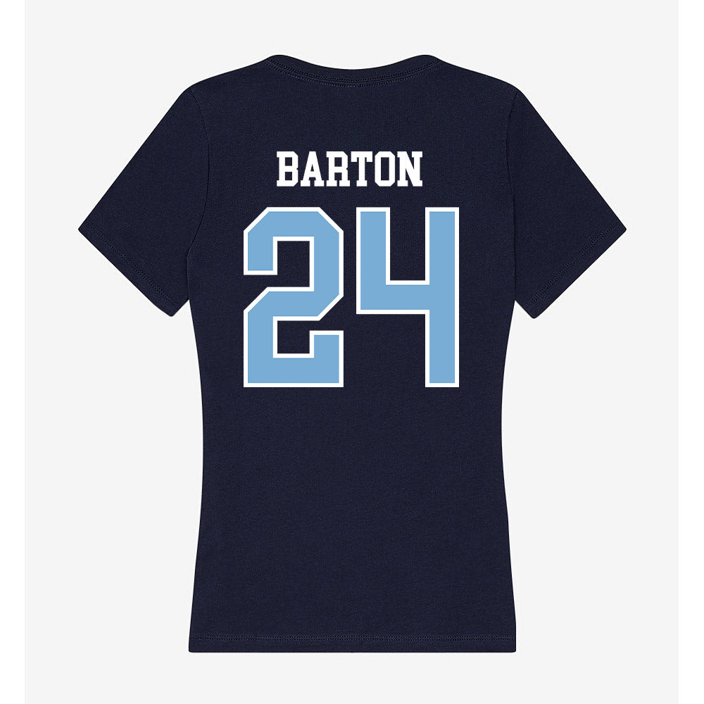 UNC - NCAA Men's Lacrosse : Jack Barton - Women's V-Neck T-Shirt-1